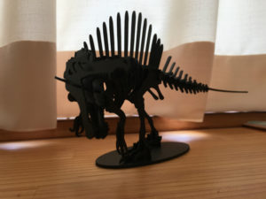 3Dペーパーパズルスピノサウルス＜Lサイズ＞03